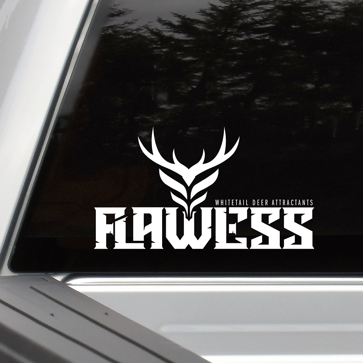 Flawless Whitetail logo Decal