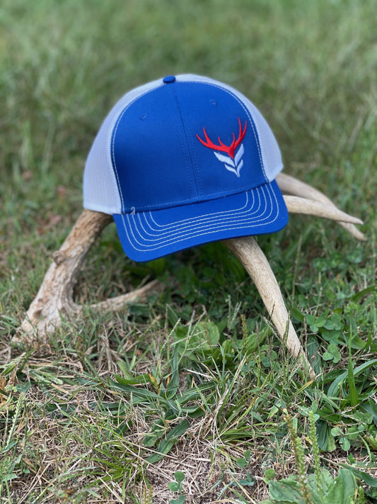 Flawless Snap Back Cap Red White & Blue